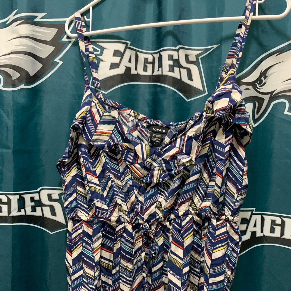 Torrid Blue blouse